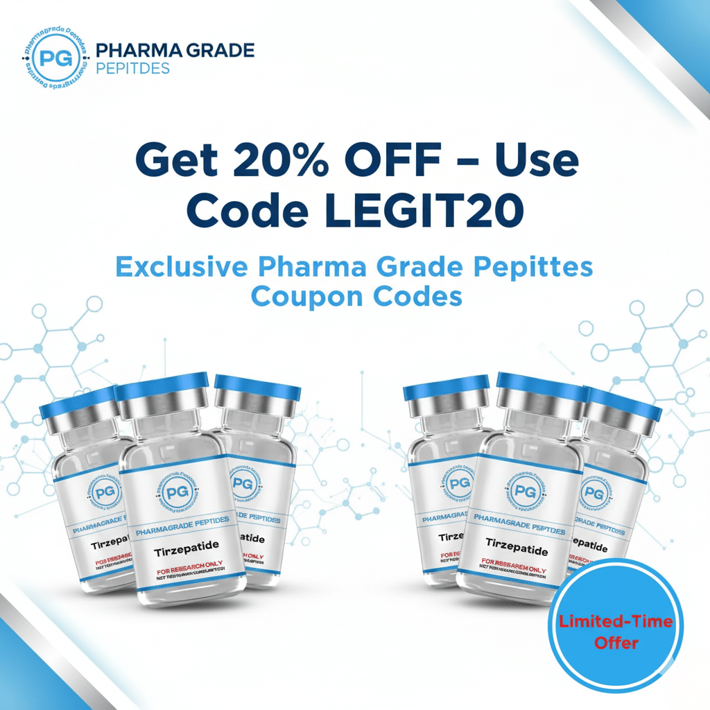 Pharma Grade Peptides Coupon Codes – Get 20% OFF Now